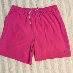 LIKE NEW Mens POLO Ralph Lauren Swim Trunks Tall XLT